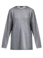 Matchesfashion.com Joseph - Oversized Cashmere Sweater - Womens - Grey