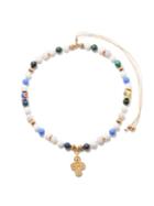 Tohum - Pure Intentions Beaded & 24kt Gold-plated Necklace - Womens - White
