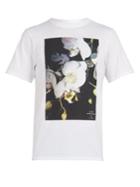 Saturdays Nyc Orchid-print Cotton T-shirt