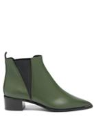 Matchesfashion.com Acne Studios - Jensen Leather Chelsea Boots - Womens - Dark Green