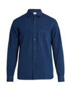 S0rensen Officer Cotton And Linen-blend Shirt