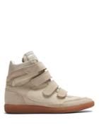 Isabel Marant Bilsy Concealed-wedge Suede Trainers