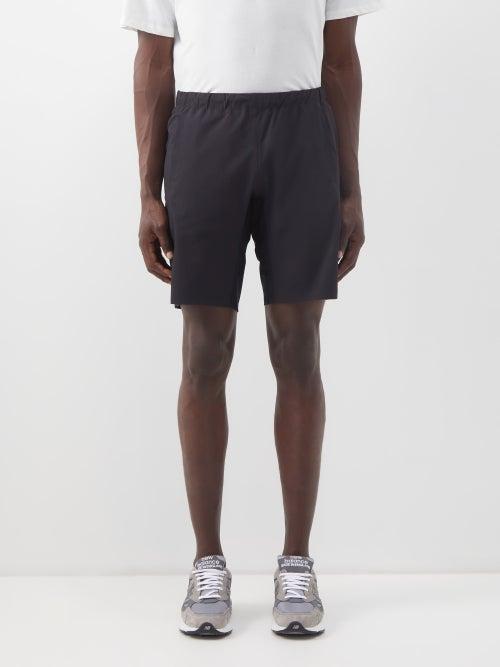 Veilance - Secant Comp Elasticated-waist Nylon-blend Shorts - Mens - Black