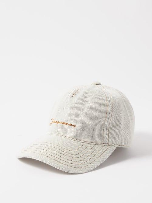 Jacquemus - La Casquette Organic-cotton Baseball Cap - Womens - Off White