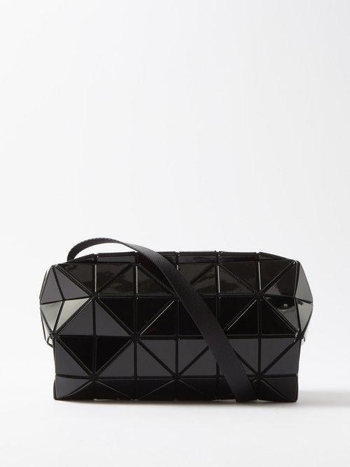 Bao Bao Issey Miyake - Carton Pvc Shoulder Bag - Womens - Black