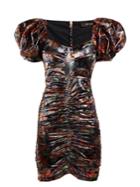 Isabel Marant Oxalis Floral-print Puff-sleeved Dress