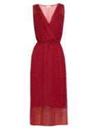 Raey Polka-dot Print Silk-chiffon Dress
