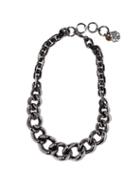 Matchesfashion.com Alexander Mcqueen - Chunky-chain Necklace - Womens - Silver