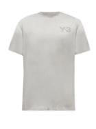 Y-3 - Logo-print Cotton-jersey T-shirt - Mens - Grey