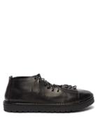 Matchesfashion.com Marsll - Sancrispa Alta Leather Lace Up Boots - Mens - Black