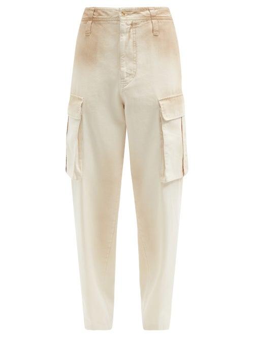 Matchesfashion.com Acne Studios - Pango Cotton-canvas Cargo Pants - Mens - Beige