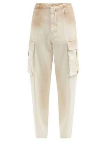 Matchesfashion.com Acne Studios - Pango Cotton-canvas Cargo Pants - Mens - Beige