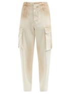 Matchesfashion.com Acne Studios - Pango Cotton-canvas Cargo Pants - Mens - Beige