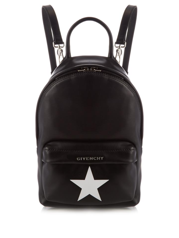 Givenchy Iconic Leather Mini Backpack