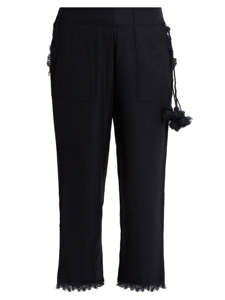 Figue Remy Wide-leg Silk-blend Trousers