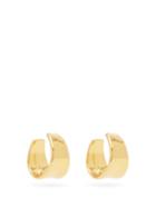 Matchesfashion.com Sophie Buhai - Wave Large 18kt Gold-vermeil Hoop Earrings - Womens - Gold