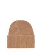 Lisa Yang - Stockholm Ribbed-cashmere Beanie Hat - Womens - Brown