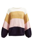 Matchesfashion.com Acne Studios - Wide Stripe Sweater - Womens - Pink Multi