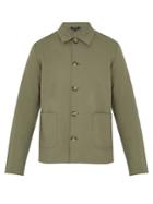 A.p.c. Kerlouan Cotton And Linen-blend Field Jacket