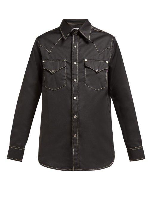 Matchesfashion.com Eytys - Sierra Twill Shirt - Womens - Denim