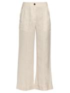 Raquel Allegra Flared Cropped Trousers