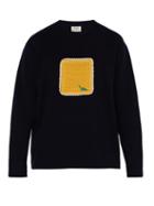Matchesfashion.com Acne Studios - Kalmar Cotton Blend Sweater - Mens - Navy