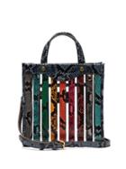 Matchesfashion.com Anya Hindmarch - Small Snake Effect Leather And Pvc Tote - Womens - Multi