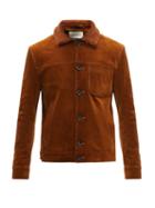 Oliver Spencer - Penton Organic-cotton Blend Corduroy Jacket - Mens - Brown