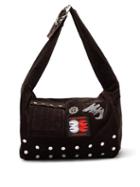 Chopova Lowena - Studded Corduroy Shoulder Bag - Womens - Brown Multi