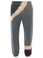 Noma T.d. - Tie-dye Cotton-jersey Track Pants - Mens - Grey