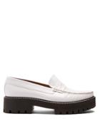 Alexachung Tread-sole Leather Penny Loafers