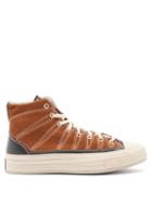 Converse - Cosy Granola Chuck 70 Linen And Canvas Trainers - Mens - Brown Multi