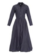 Matchesfashion.com Gesso Two Cotton And Silk-blend Jumpsuit