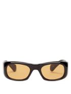 Matchesfashion.com Jacques Marie Mage - Ari Square Acetate Sunglasses - Mens - Black