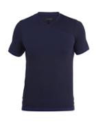 Matchesfashion.com Falke Ess - V Neck Jersey Performance T Shirt - Mens - Navy