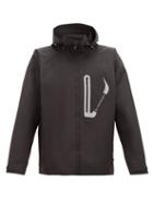 Matchesfashion.com Givenchy - Reflective Logo Windbreaker Jacket - Mens - Black