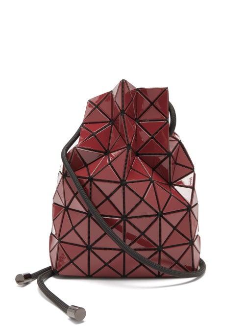 Bao Bao Issey Miyake - Wring Drawstring Pvc Bucket Bag - Womens - Red