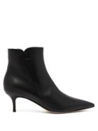 Matchesfashion.com Gianvito Rossi - Levy 55 Leather Boots - Womens - Black