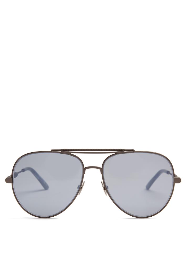 Bottega Veneta Aviator Sunglasses