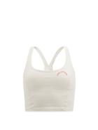 Matchesfashion.com The Upside - Edita Square-neck Cotton-blend Cropped Top - Womens - White