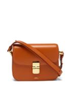 Ladies Bags A.p.c. - Grace Small Leather Cross-body Bag - Womens - Dark Orange