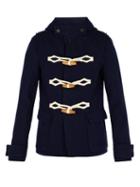 Matchesfashion.com Jw Anderson - Hooded Duffle Coat - Mens - Navy