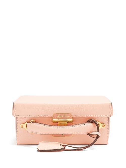Matchesfashion.com Mark Cross - Grace Small Pebble Leather Shoulder Bag - Womens - Light Pink