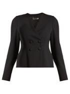 Stella Mccartney Peyton Double-breasted Cropped Jacket