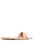 Ancient Greek Sandals Arsinoi Leather & Calf Hair Slides