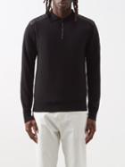Belstaff - Kelbrook Quilted-front Merino Zip Cardigan - Mens - Black