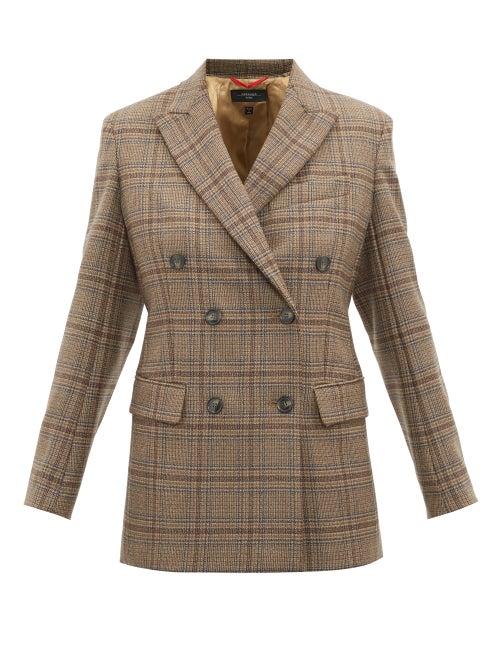 Matchesfashion.com Weekend Max Mara - Campus Blazer - Womens - Beige Multi