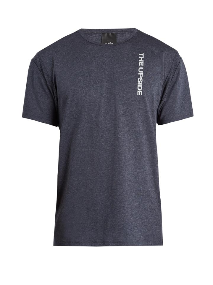 The Upside Mean Panel Logo-print T-shirt