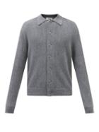 Ymc - Rat Pack Merino Cardigan - Mens - Grey