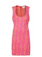 Matchesfashion.com Bottega Veneta - Scoop-neck Boucl Mini Dress - Womens - Pink Multi